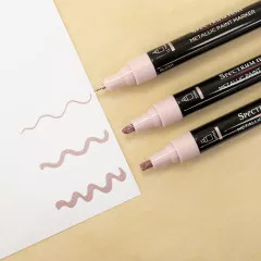 Spectrum Noir - Metallic Paint Marker Set - Blush