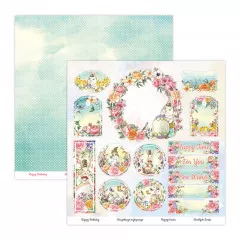 ScrapBoys 12x12 Paper Pad - Spring Flowers