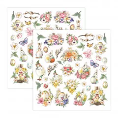 ScrapBoys 12x12 Paper Pad - Spring Flowers