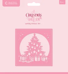 Metal Die - Create-a-Card - A Christmas Dream - Sparkling Christmas