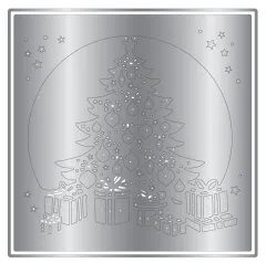 Metal Die - Create-a-Card - A Christmas Dream - Sparkling Christmas