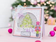 Metal Die - Create-a-Card - A Christmas Dream - Sparkling Christmas