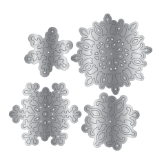 Metal Die - A Christmas Dream - Winter Snowflakes