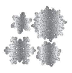 Metal Die - A Christmas Dream - Winter Snowflakes