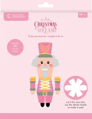 Metal Die & Stencil Set - A Christmas Dream - 3D Pop-Up Nutcracker