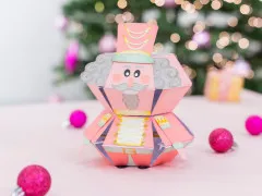 Metal Die & Stencil Set - A Christmas Dream - 3D Pop-Up Nutcracker