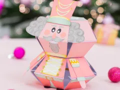 Metal Die & Stencil Set - A Christmas Dream - 3D Pop-Up Nutcracker