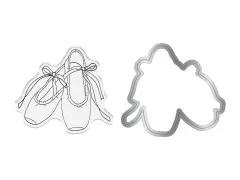 Clear Stamp & Cutting Die - A Christmas Dream - Elegant Slippers