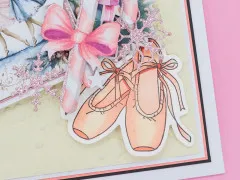 Clear Stamp & Cutting Die - A Christmas Dream - Elegant Slippers