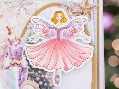 Clear Stamp & Cutting Die - A Christmas Dream - Sugar Plum Fairy