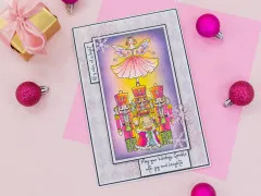 Clear Stamp & Cutting Die - A Christmas Dream - Sugar Plum Fairy