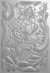 3D Embossing Folder - Antique Lace - Lace Panel
