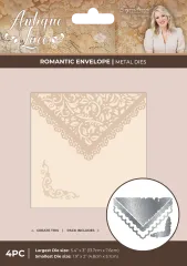 Metal Die - Antique Lace - Romantic Envelope