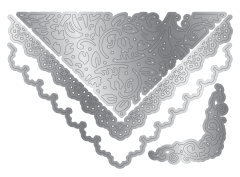 Metal Die - Antique Lace - Romantic Envelope