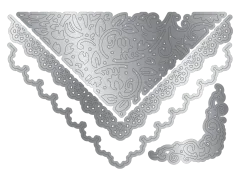 Metal Die - Antique Lace - Romantic Envelope