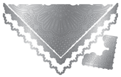 Metal Die - Antique Lace - Vintage Envelope