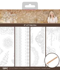 Antique Lace - 6x6 Rub Ons Embellishment