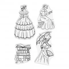 Clear Stamps - Age of Elegance - Elegant Ladies