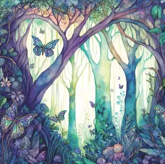 Fairy Glade - 8x8 Vellum Pad