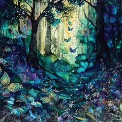 Fairy Glade - 8x8 Vellum Pad