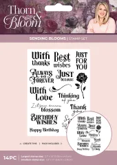 Clear Stamps - Thorn & Bloom - Sending Blooms