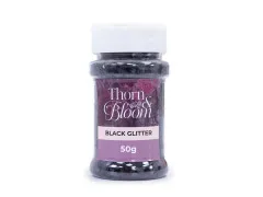 Glitter - Thorn & Bloom - Black Glitter