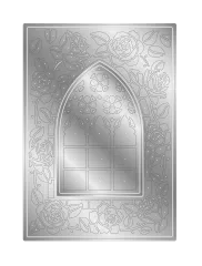 Metal Die - Thorn & Bloom - Create-a-Card Window of Blooms