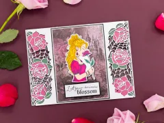 Metal Die - Thorn & Bloom - Edge'able Midnight Rose Filigree