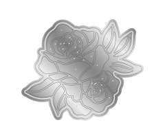 Metal Die - Thorn & Bloom - Statement Rose