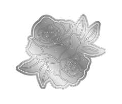 Metal Die - Thorn & Bloom - Statement Rose