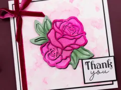 Metal Die - Thorn & Bloom - Statement Rose