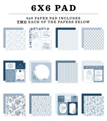 Save The Date - 6x6 Paper Pad