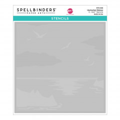 Spellbinders - Stencil - Uncharted Waters