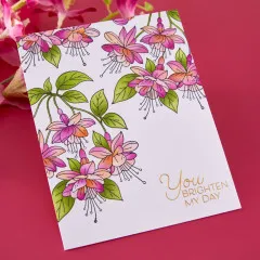 Spellbinders - Layered Stencil - Magical Fuchsia by Alex Syberia