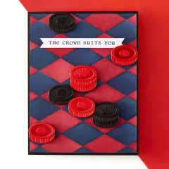 Spellbinders - Layered Stencil - Checkmate - Harlequin by Spellbinders