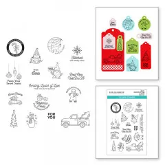 Spellbinders Clear Stamps - Handmade Gift Tags