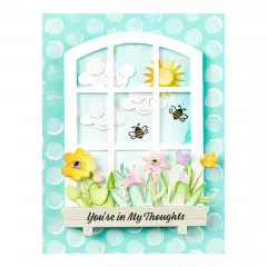 Spellbinders Clear Stamps - Sending Sunshine Sentiments