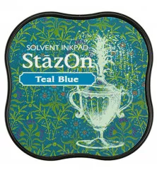 StazOn Midi Stempelkissen - Teal Blue (63)