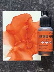 Alcohol Ink Pearls - Scorch