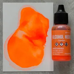 Alcohol Ink - Neon - Caution