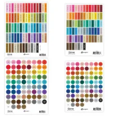 Tim Holtz Distress Label Assortment Sheets Black