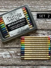 Tim Holtz Distress Watercolor Pencils Set 2