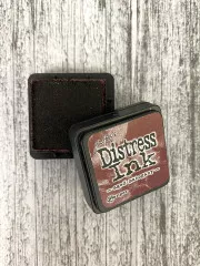 Distress Mini Ink Kissen - Aged Mahagony