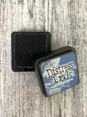 Distress Mini Ink Kissen - Faded Jeans