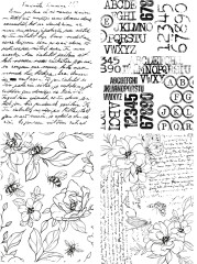 TEXT{ures} - Decoupage Paper - Beneath the Brambles