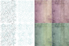 TEXT{ures} - Beneath the Brambles Laser Cut Inkable Florals Pack