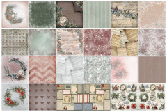 TEXT{ures} - Winter in Bloom - 12x12 Paper Pack by Lou Collins