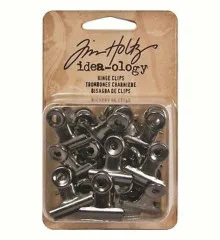 Idea-Ology Hinge Clips Antique Nickel