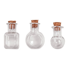 Idea-Ology Tiny Vials Assorted Shapes