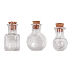 Idea-Ology Tiny Vials Assorted Shapes